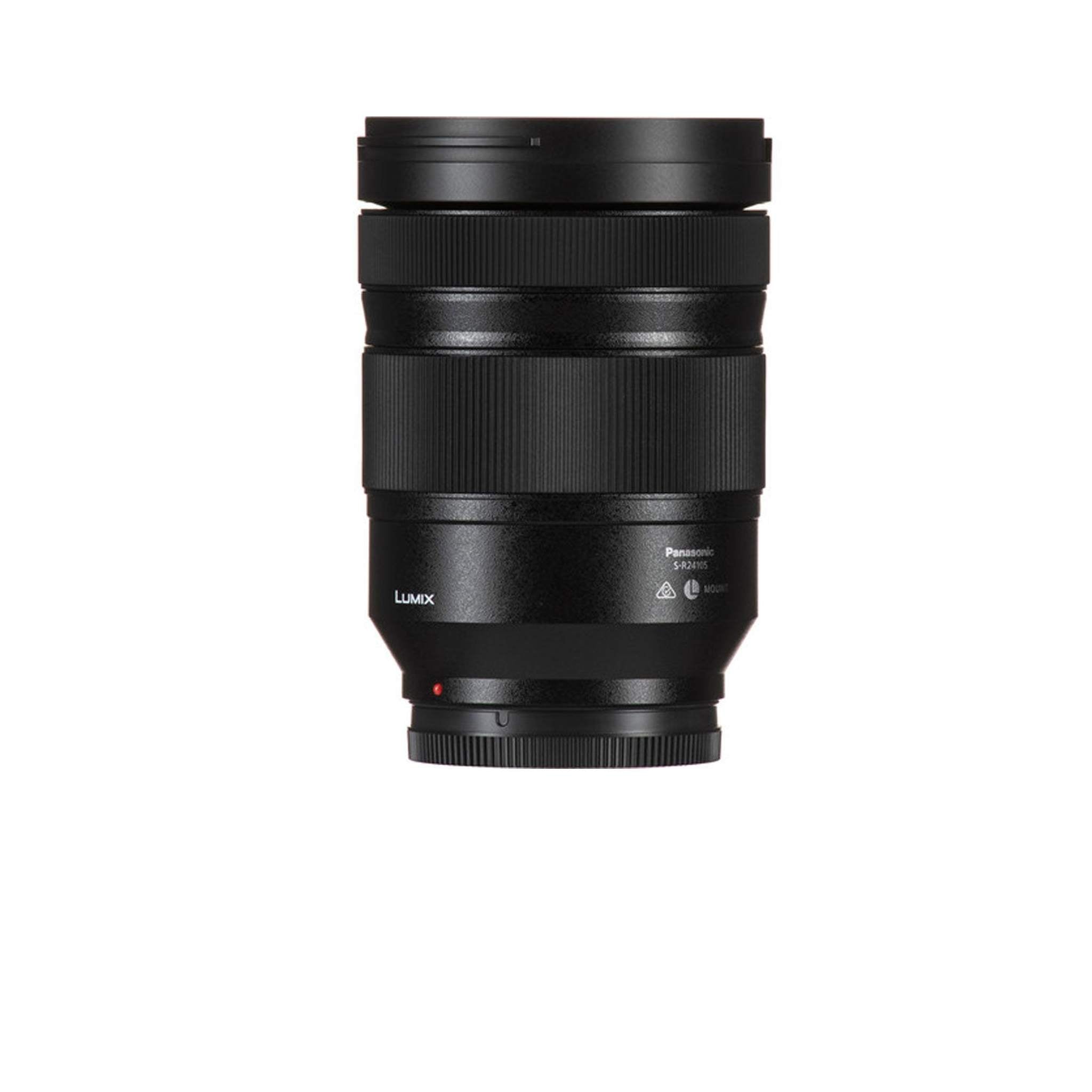 Panasonic Lumix S 24-105mm f/4 Macro O.I.S. Lens with 128GB Memory Card and More International Model