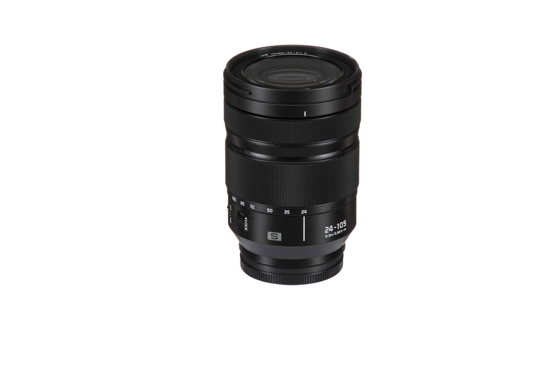 Panasonic Lumix S 24-105mm f/4 Macro O.I.S. Lens with 2x 64 Memory Cards and More International Model