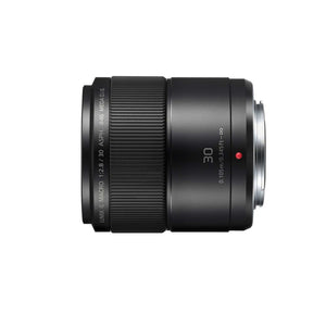 Panasonic Lumix G Macro 30mm f/2.8 ASPH. MEGA O.I.S. Lens with 2x 64 Memory Cards and More International Model