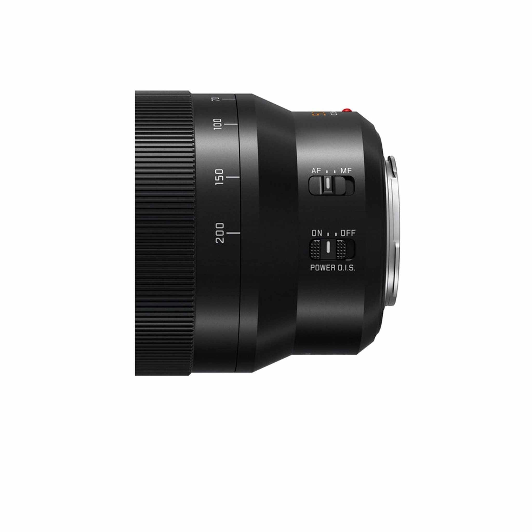 Panasonic Leica DG Vario-Elmarit 50-200mm f/2.8-4 ASPH. POWER O.I.S. Lens with 2x 64 Memory Cards and More International Model