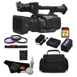 Panasonic AG-UX180 4K Premium Professional Camcorder International Version Standard Bundle