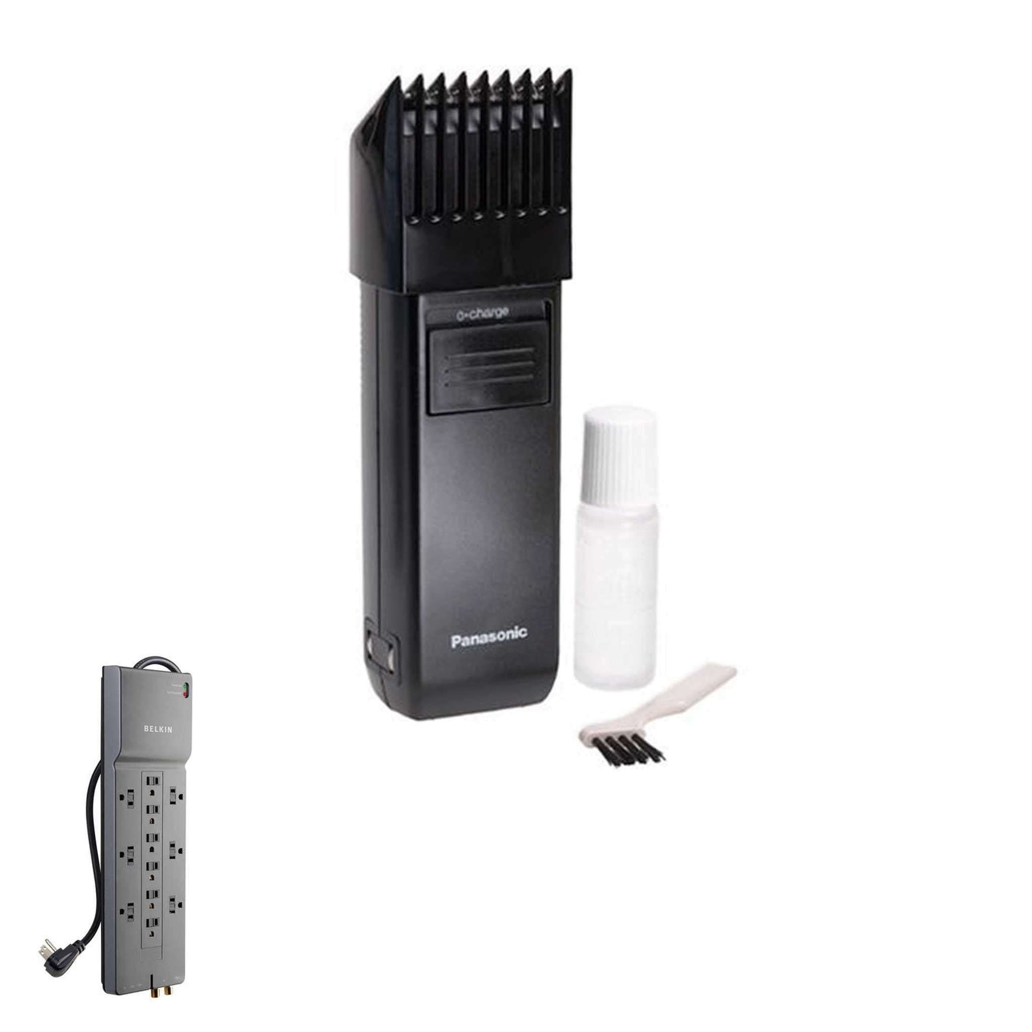 Panasonic Rechargeable Beard and Mustache Trimmer Kit with Surge Protector Panasonic