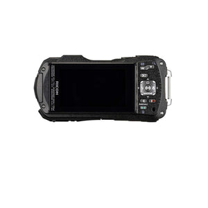 Ricoh WG-80 Waterproof Digital Camera Black with 256GB Memory Card International Model