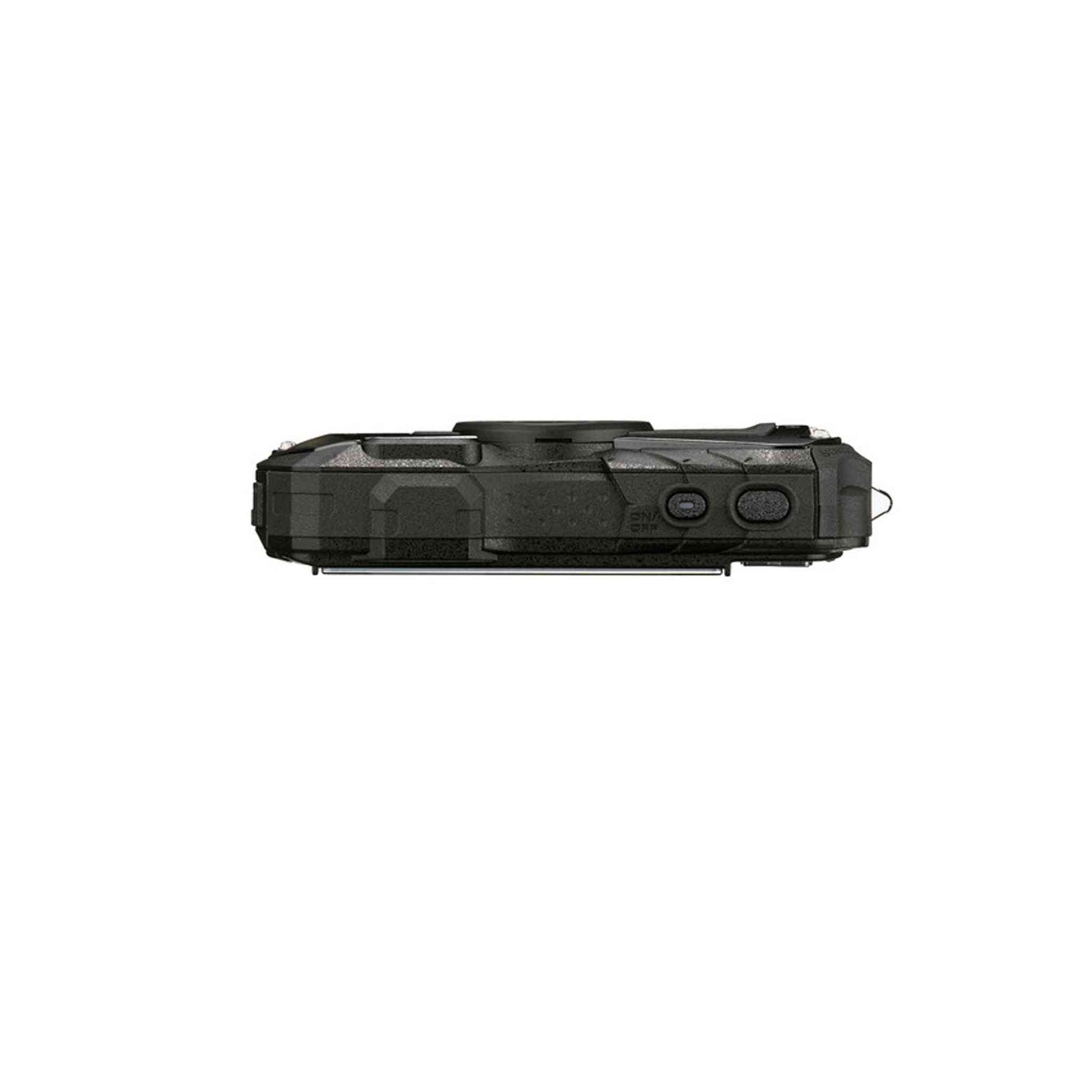 Ricoh WG-80 Waterproof Digital Camera Black with Tripod International Model Ricoh