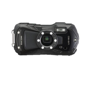 Ricoh WG-80 Waterproof Digital Camera Black with 256GB Memory Card International Model