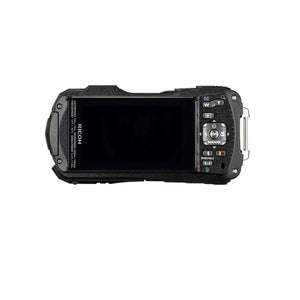 Ricoh WG-80 Waterproof Digital Camera Orange with 256GB Memory Card International Model