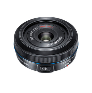SAMSUNG 20MM F.8 PANCAKE LENS F/ NX Black - Kit with 64GB Memory Card