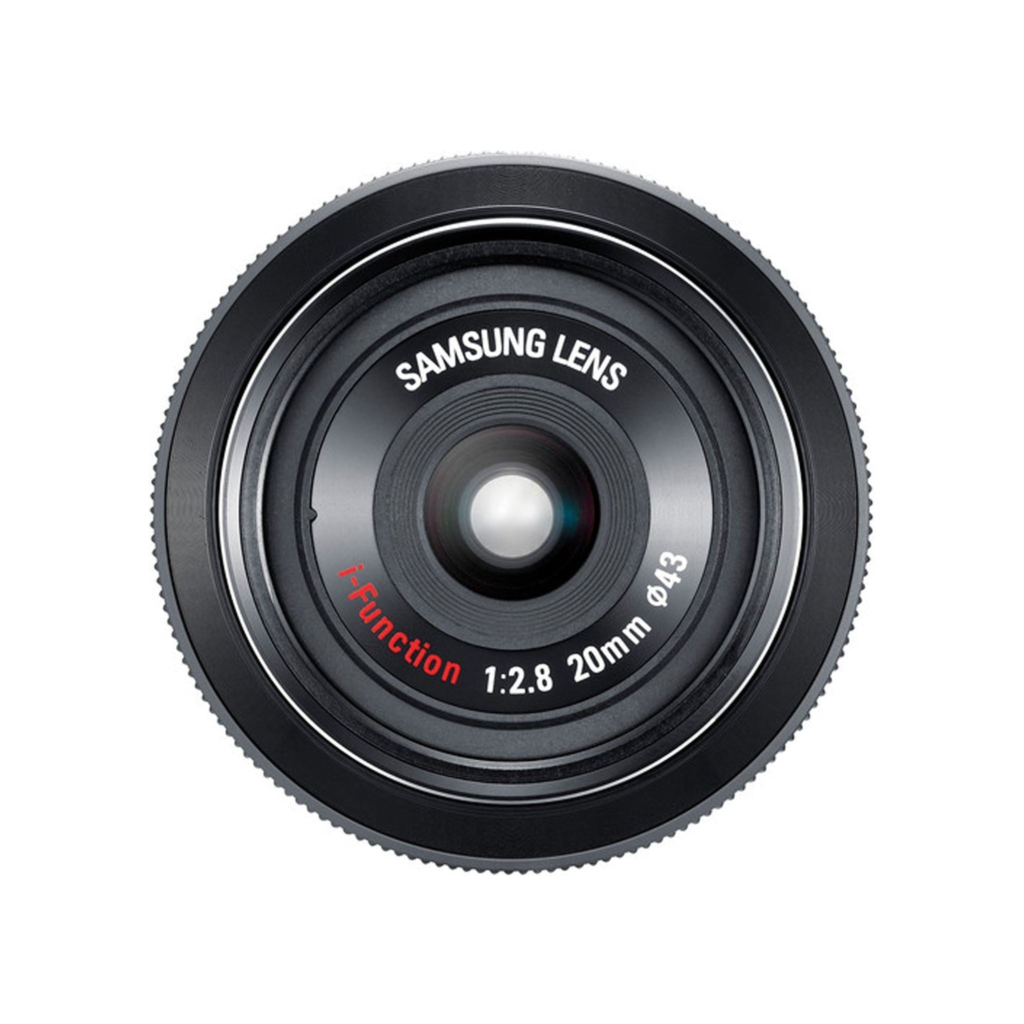 SAMSUNG 20MM F.8 PANCAKE LENS F/ NX Black - Kit with 256GB Memory Card