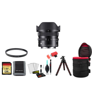 Sigma 17mm f/4 DG DN Contemporary Lens for Sony E Mount with Lens Case - SIGMA