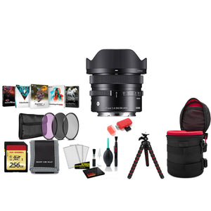 Sigma 17mm f/4 DG DN Contemporary Lens for Sony E Mount with 256GB Memory Card - SIGMA