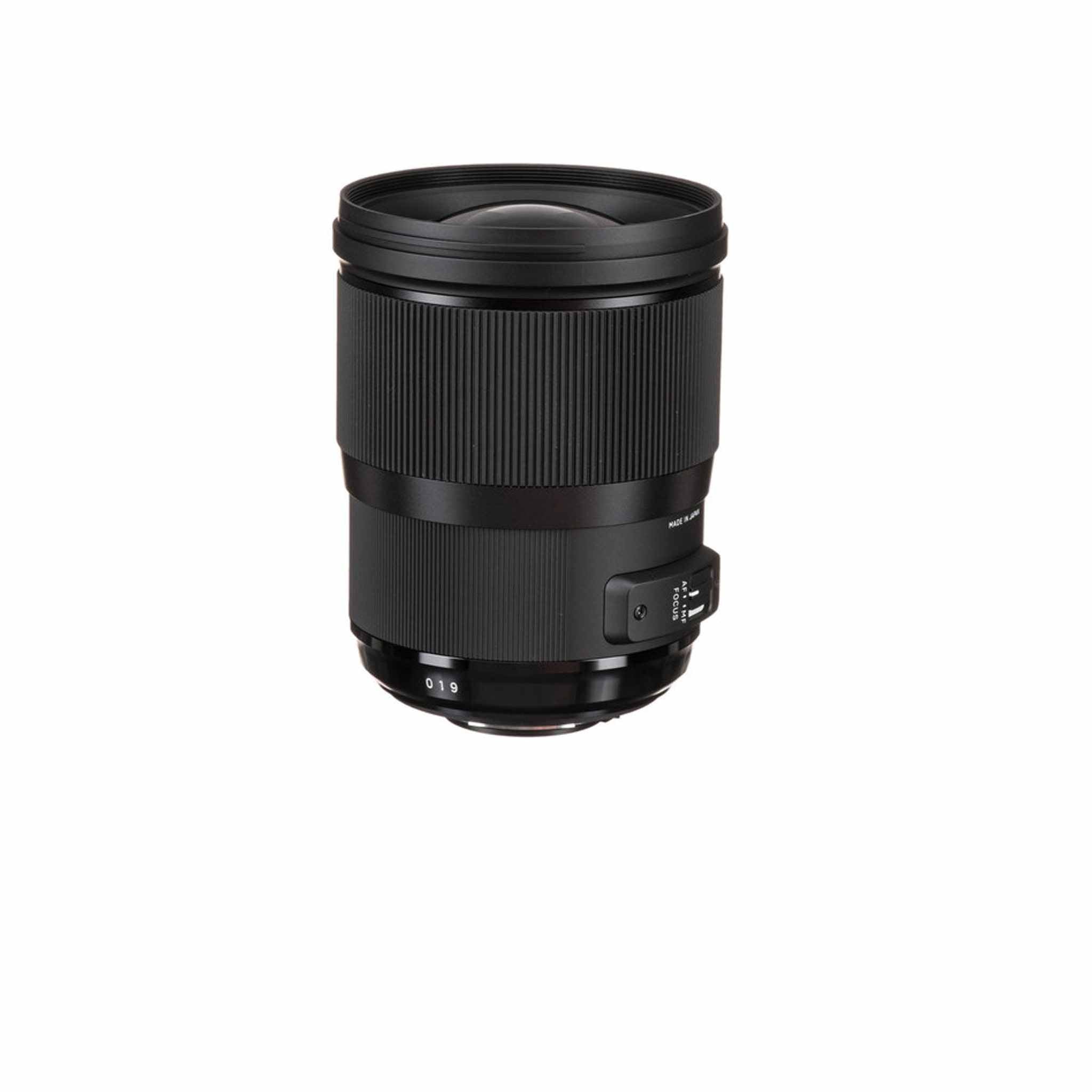 Sigma 28mm f/1.4 DG HSM Art Lens for Nikon F with Tripod and More International Model