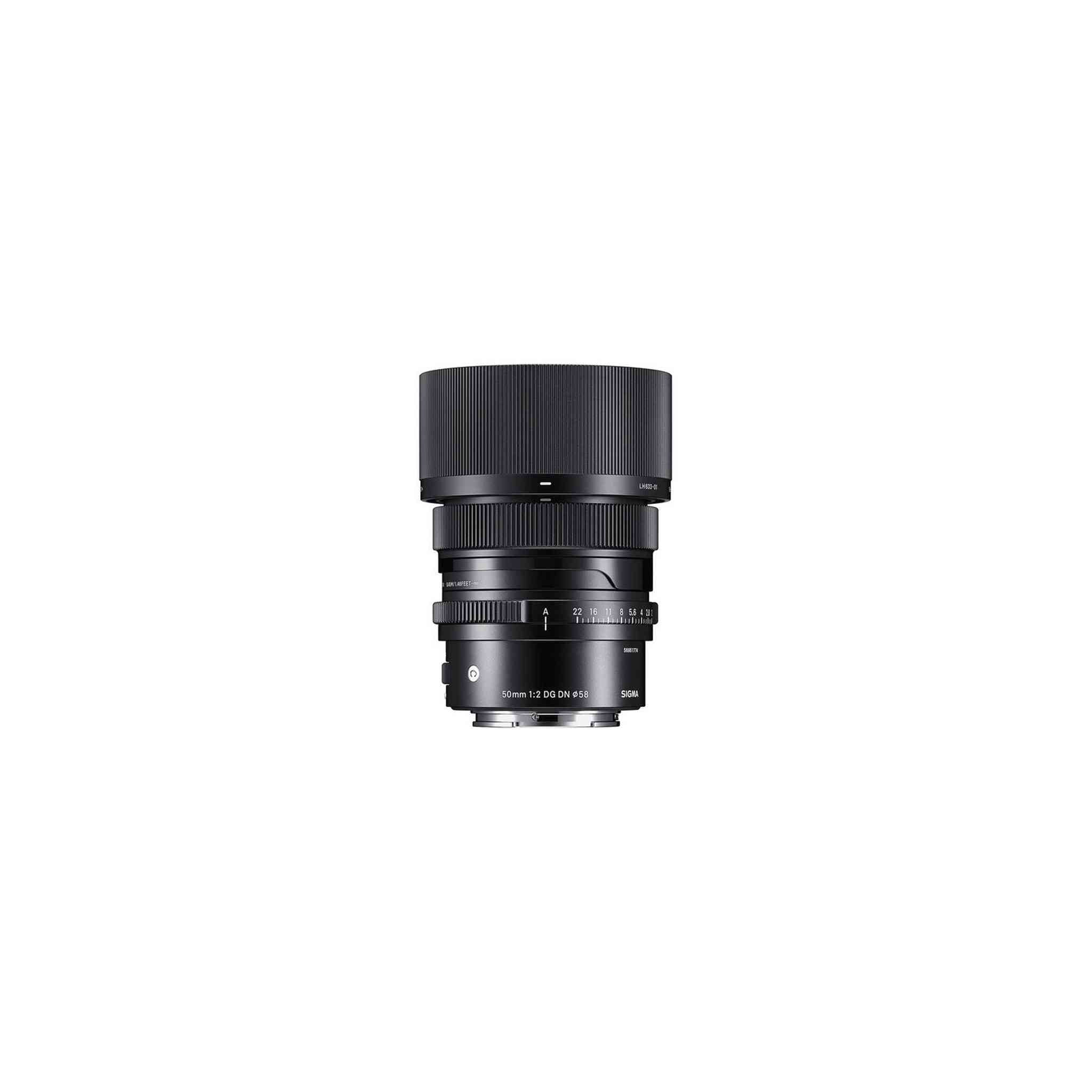 Sigma 50mm f/2 DG DN Contemporary Lens Sony E with Memory Card