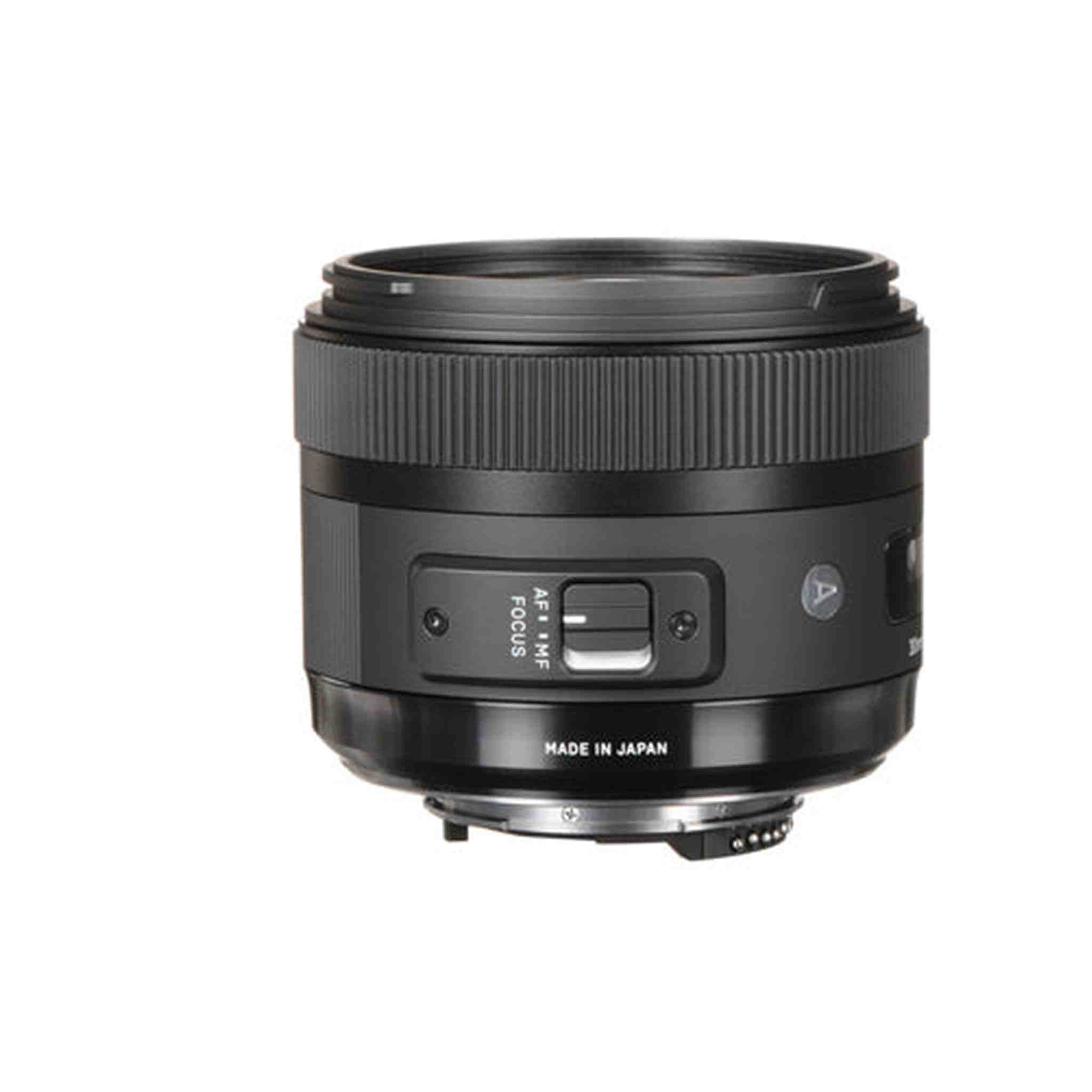 Sigma 30mm f/1.4 DC HSM Art Lens for Nikon F with 128GB Memory Card and Filter Kit