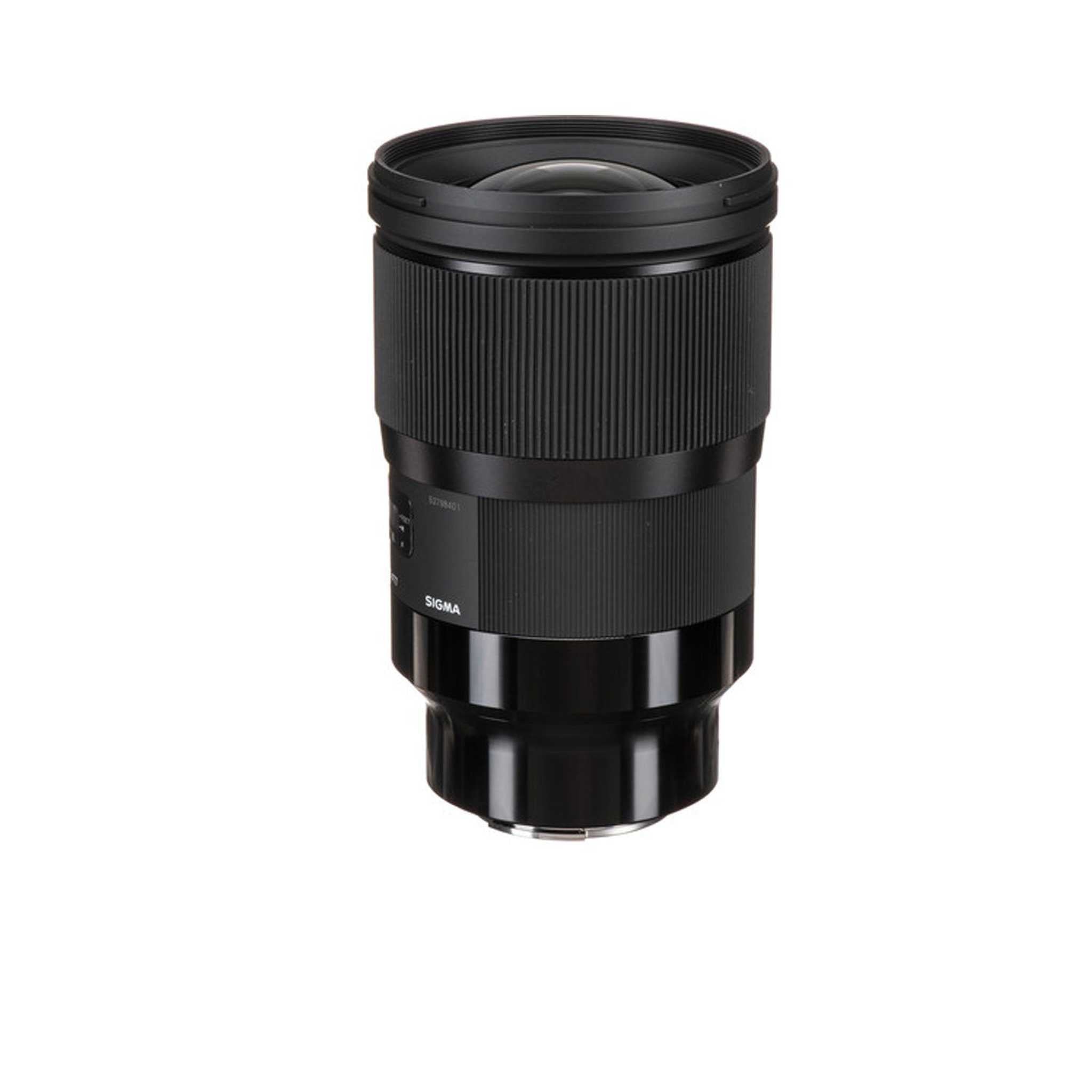 Sigma 28mm f/1.4 DG HSM Art Lens Sony E with 128GB Memory Card and Filter Kit SIGMA