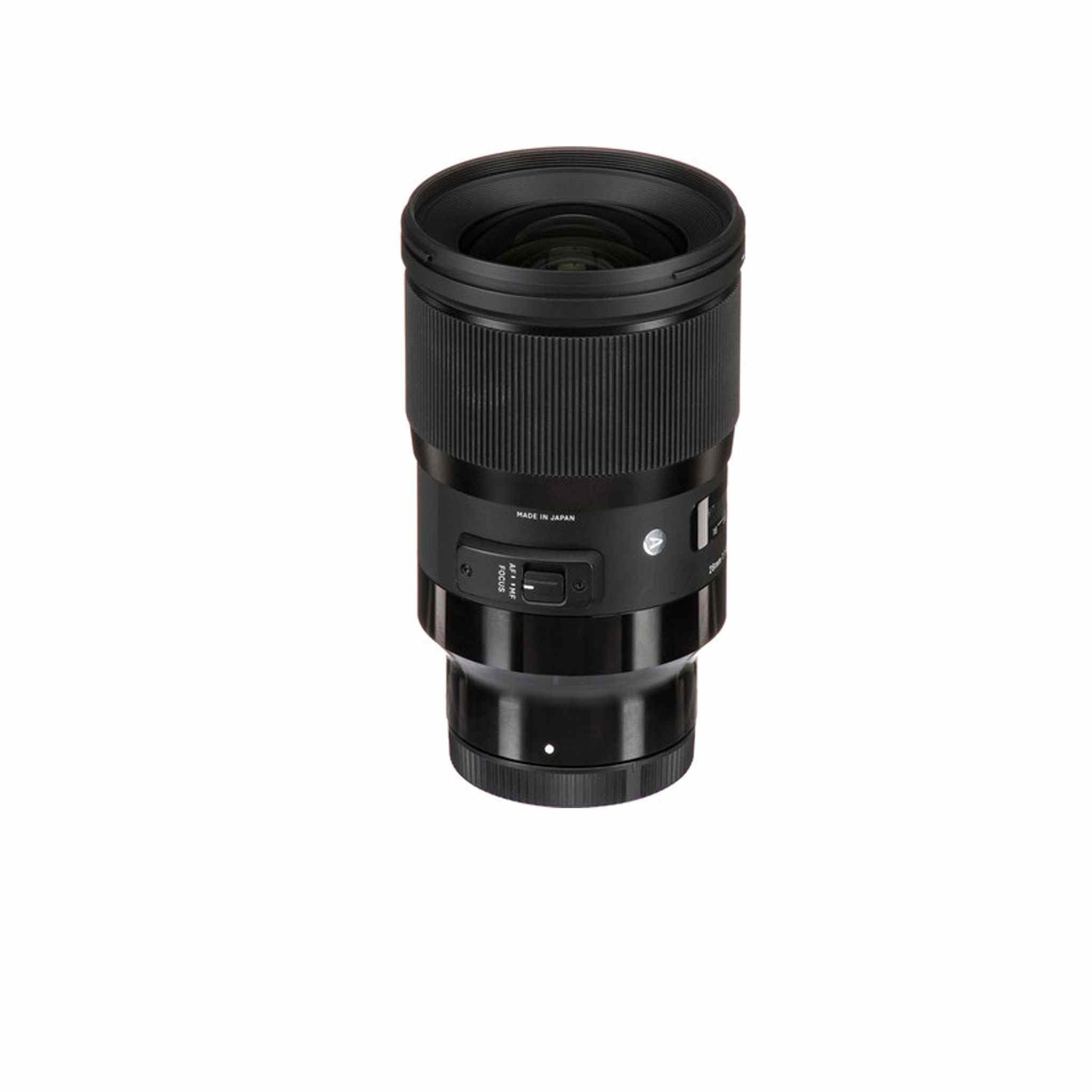 Sigma 28mm f/1.4 DG HSM Art Lens Sony E with 128GB Memory Card and Filter Kit