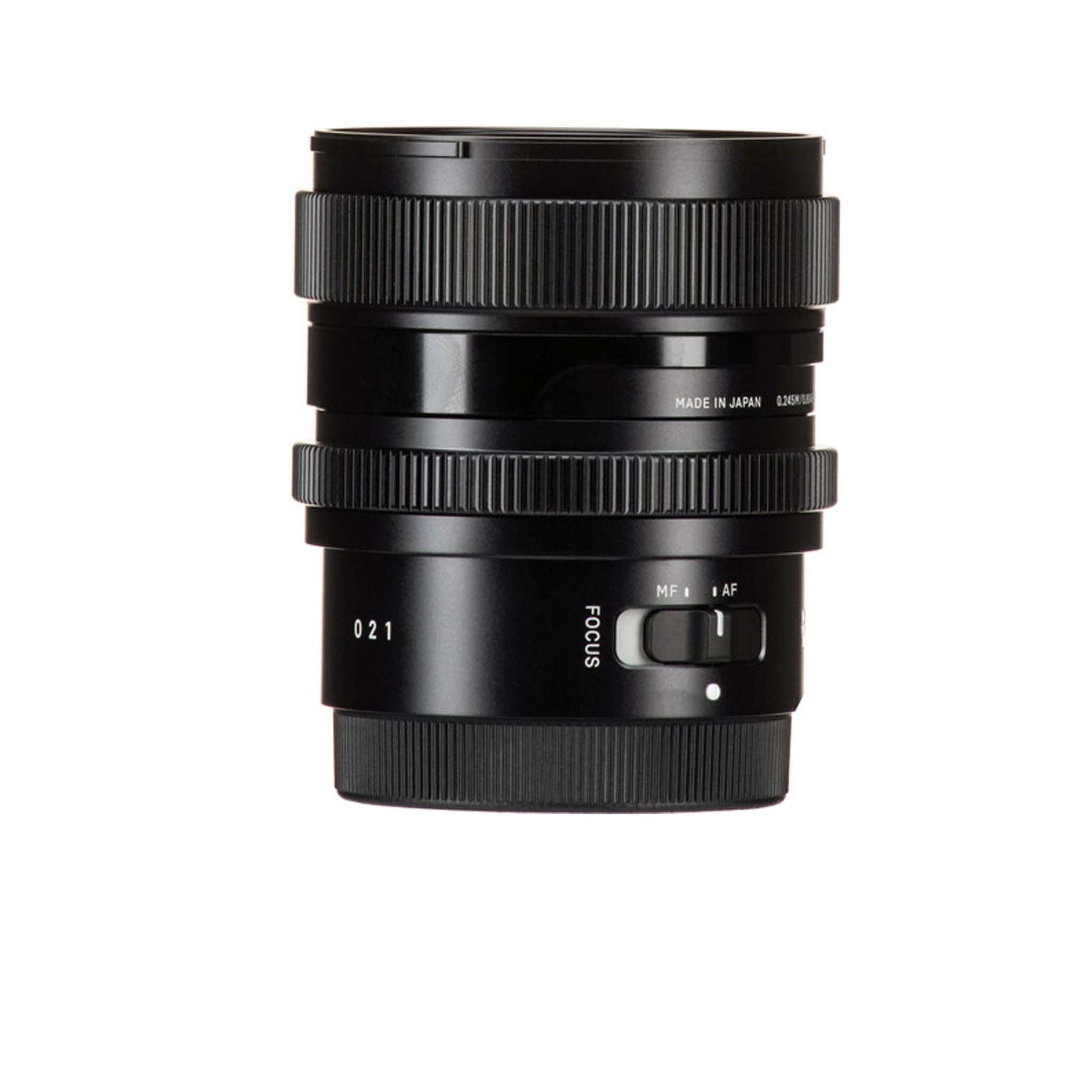 Sigma 24mm f/2 DG DN Contemporary Lens for Sony E with 64GB Memory Card and UV Filter SIGMA