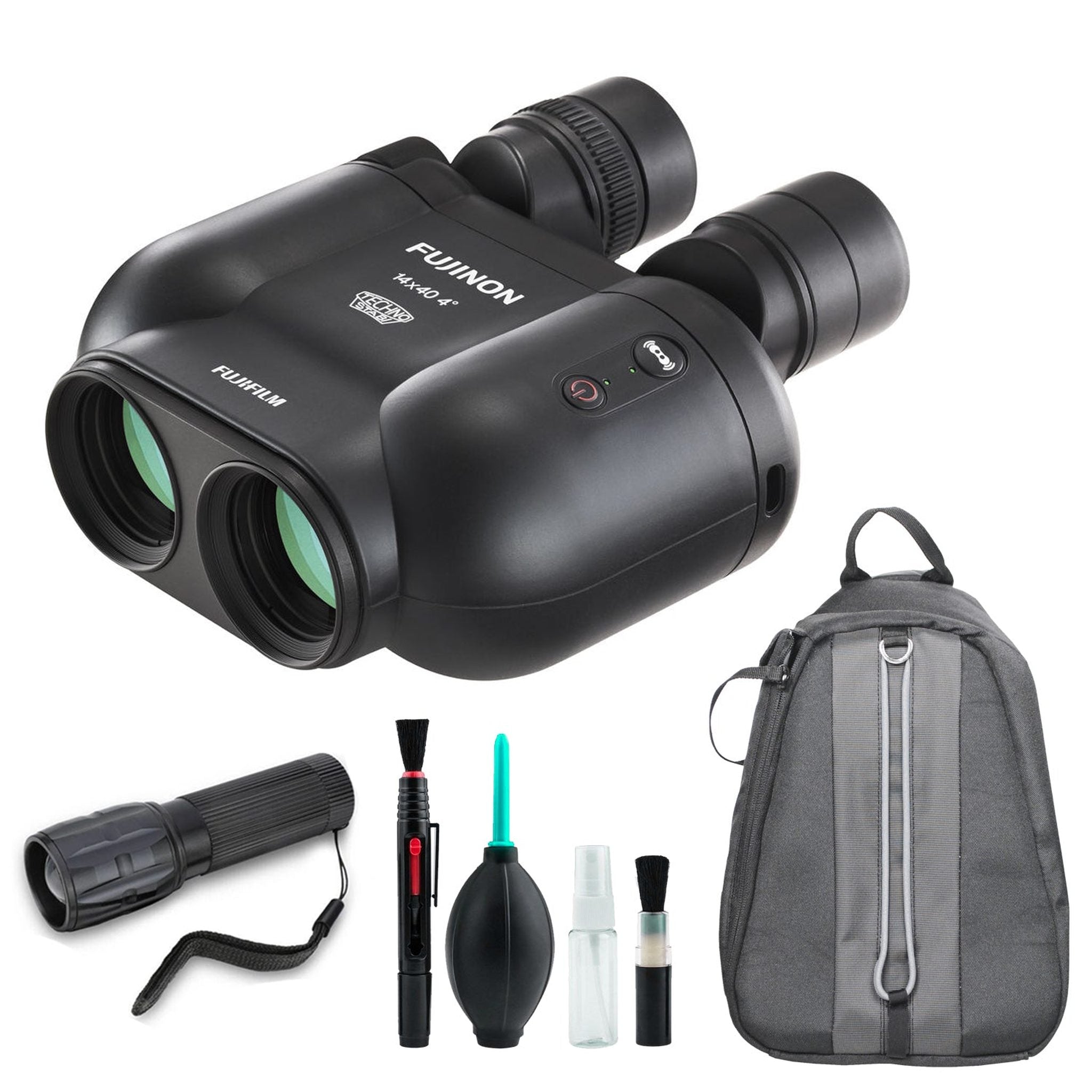 Fujinon 14x40 TSX1440 Binoculars with Backpack, LED Flashlight & Cleaning Kit Fujifilm