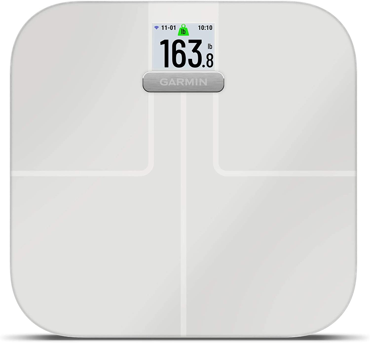 Garmin Index S2 Smart Scale with Wireless Connectivity-White Bundle
