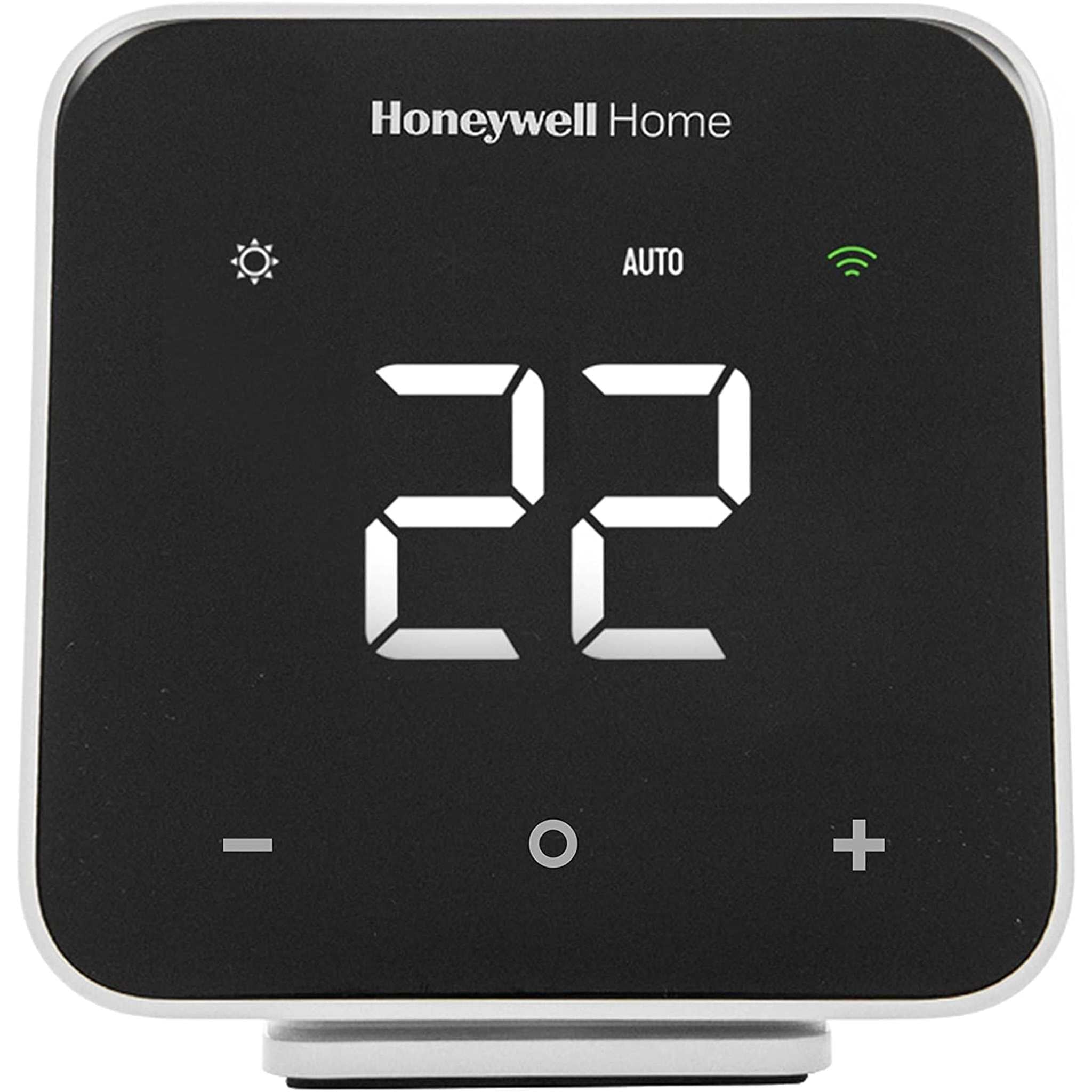 2-Pack Honeywell D6 Pro Wi-Fi Ductless Controller Black + LCD Cleaner