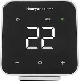 2-Pack Honeywell D6 Pro Wi-Fi Ductless Controller Black + LCD Cleaner