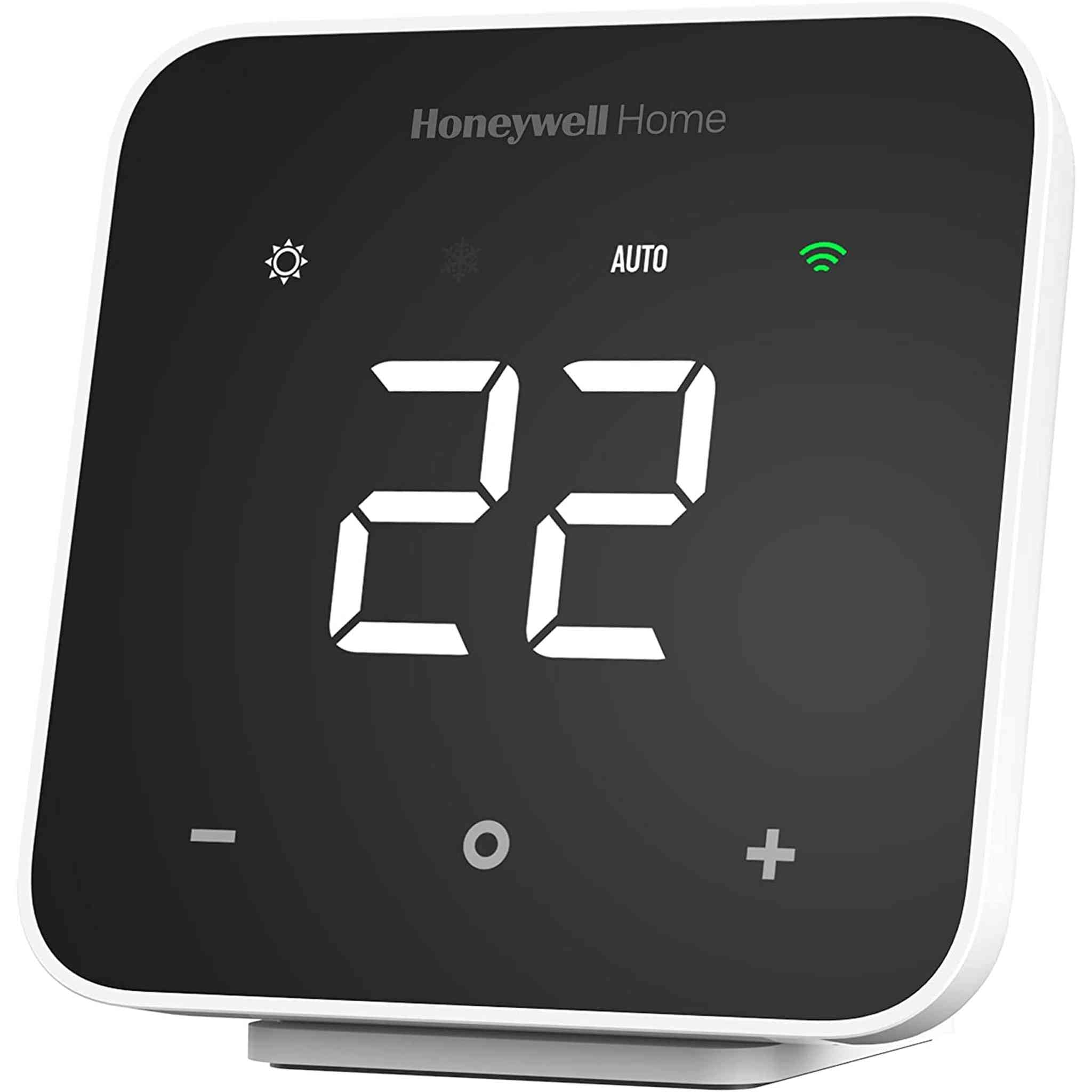 2-Pack Honeywell D6 Pro Wi-Fi Ductless Controller Black + LCD Cleaner