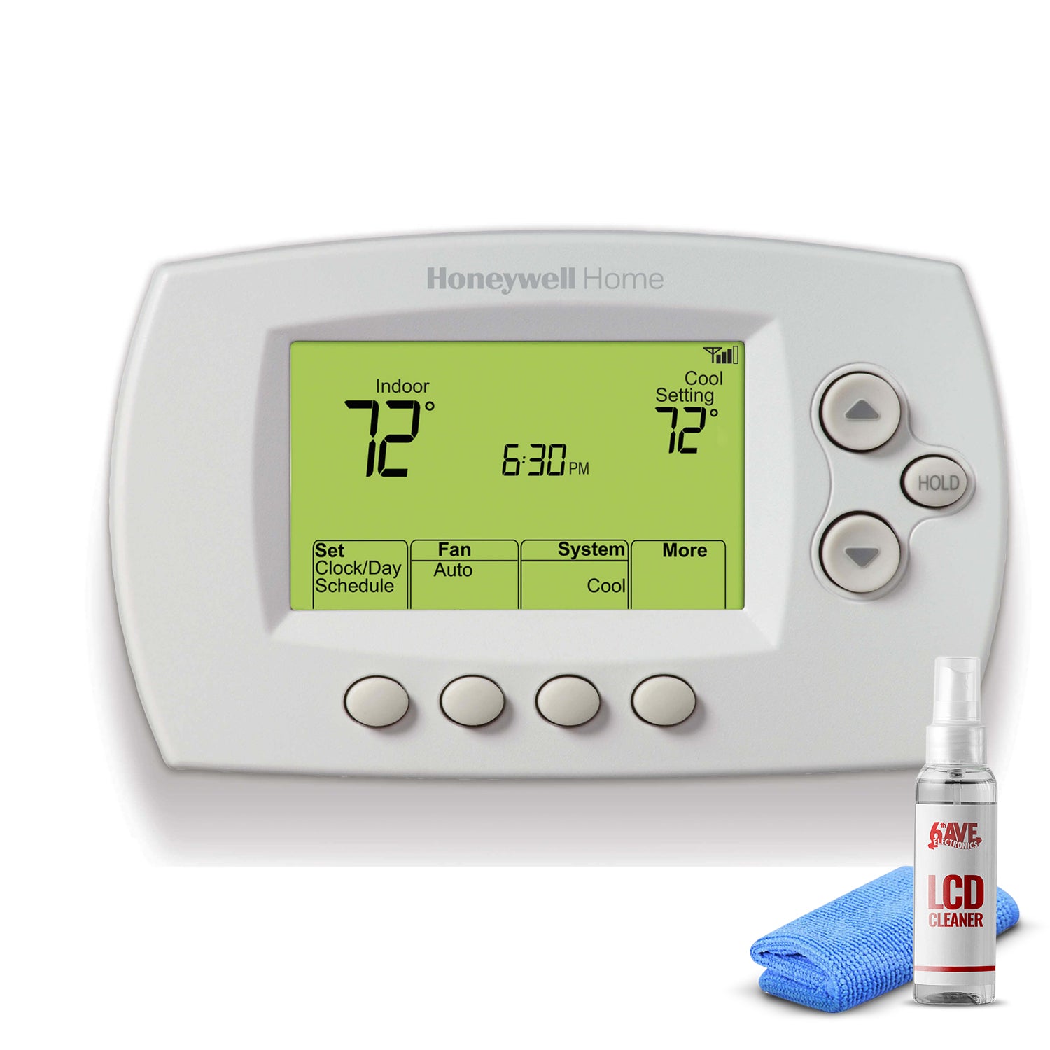 Honeywell Wi-Fi 7-Day Programmable Thermostat Requires C Wire, Works with Alexa