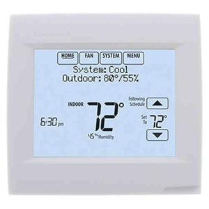 5-Pack Honeywell VisionPRO 8000 Thermostat - White + LCD Cleaner Honeywell
