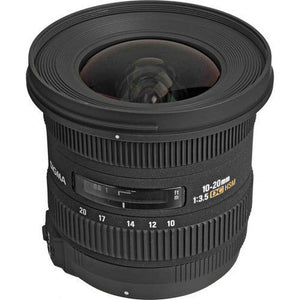 Sigma 10-20mm f/3.5 EX DC HSM Lens for Nikon F Extreme Bundle W/Accessories Sigma