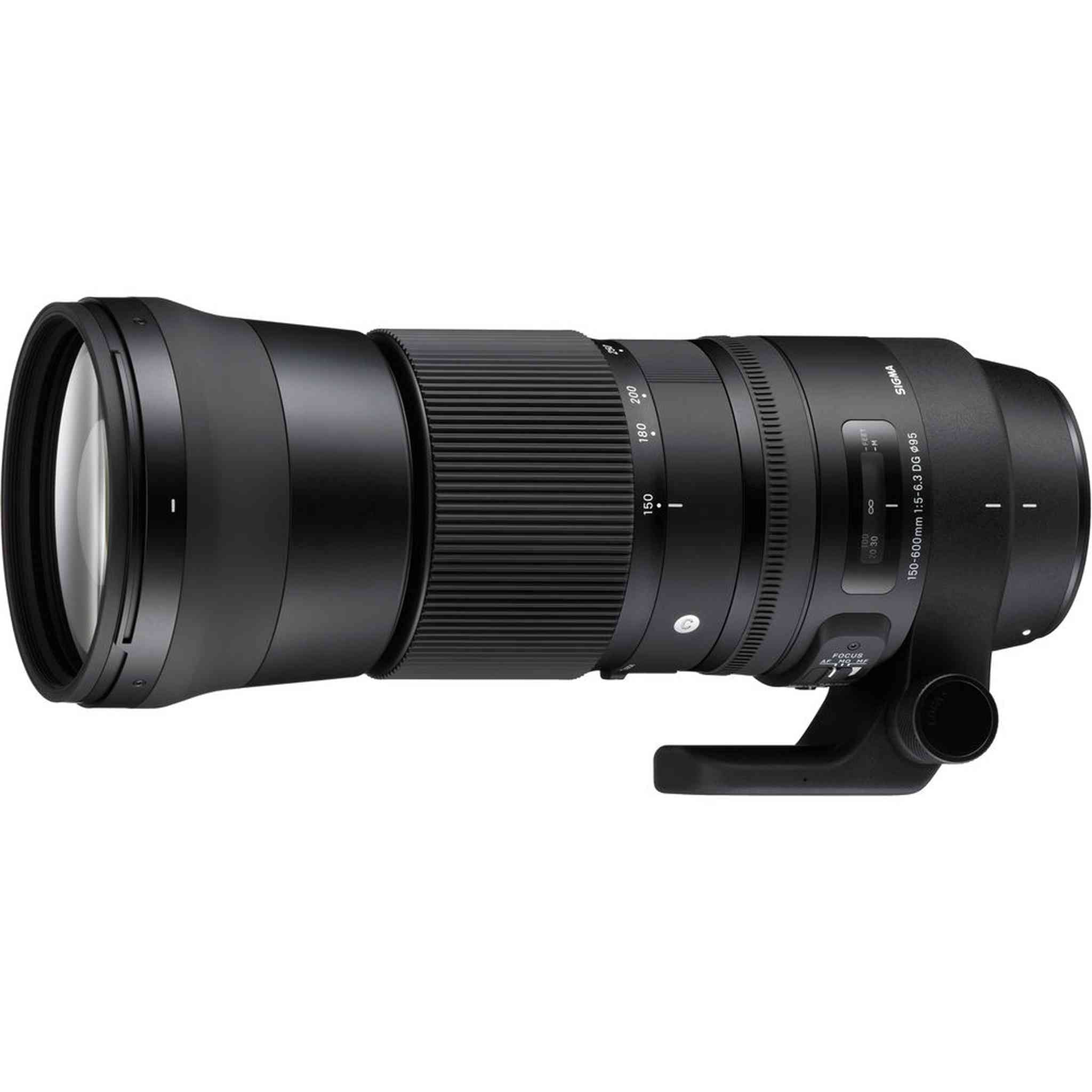 Sigma 150-600mm f/5-6.3 DG OS HSM Contemporary Lens for Nikon F + Accessories