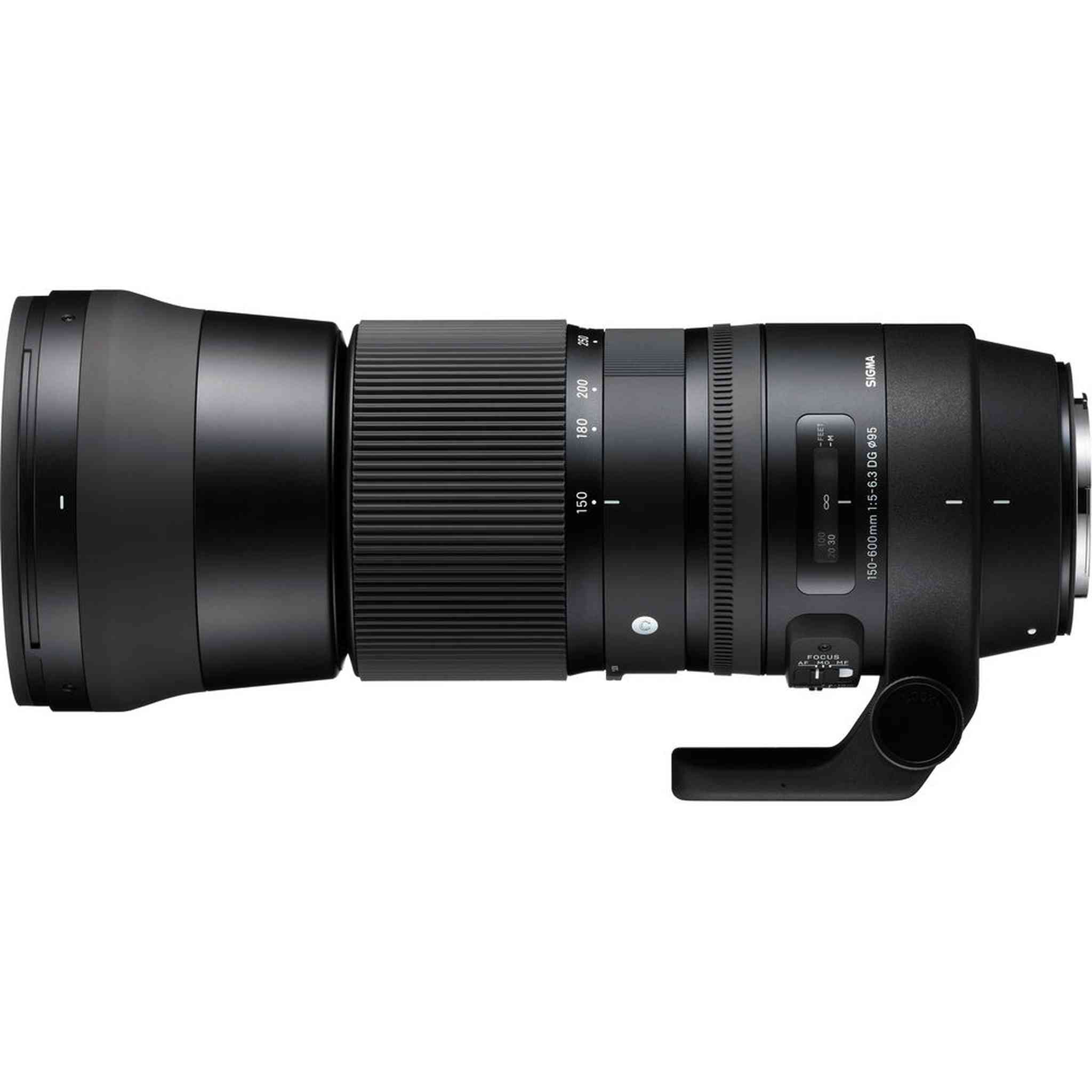 Sigma 150-600mm f/5-6.3 DG OS HSM Contemporary Lens for Nikon F + Accessories