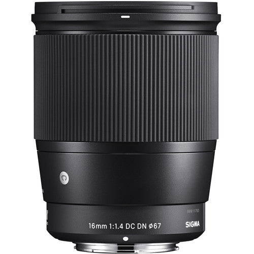 Sigma 16mm f/1.4 DC DN Contemporary Lens for Micro Four Thirds W/Accessories