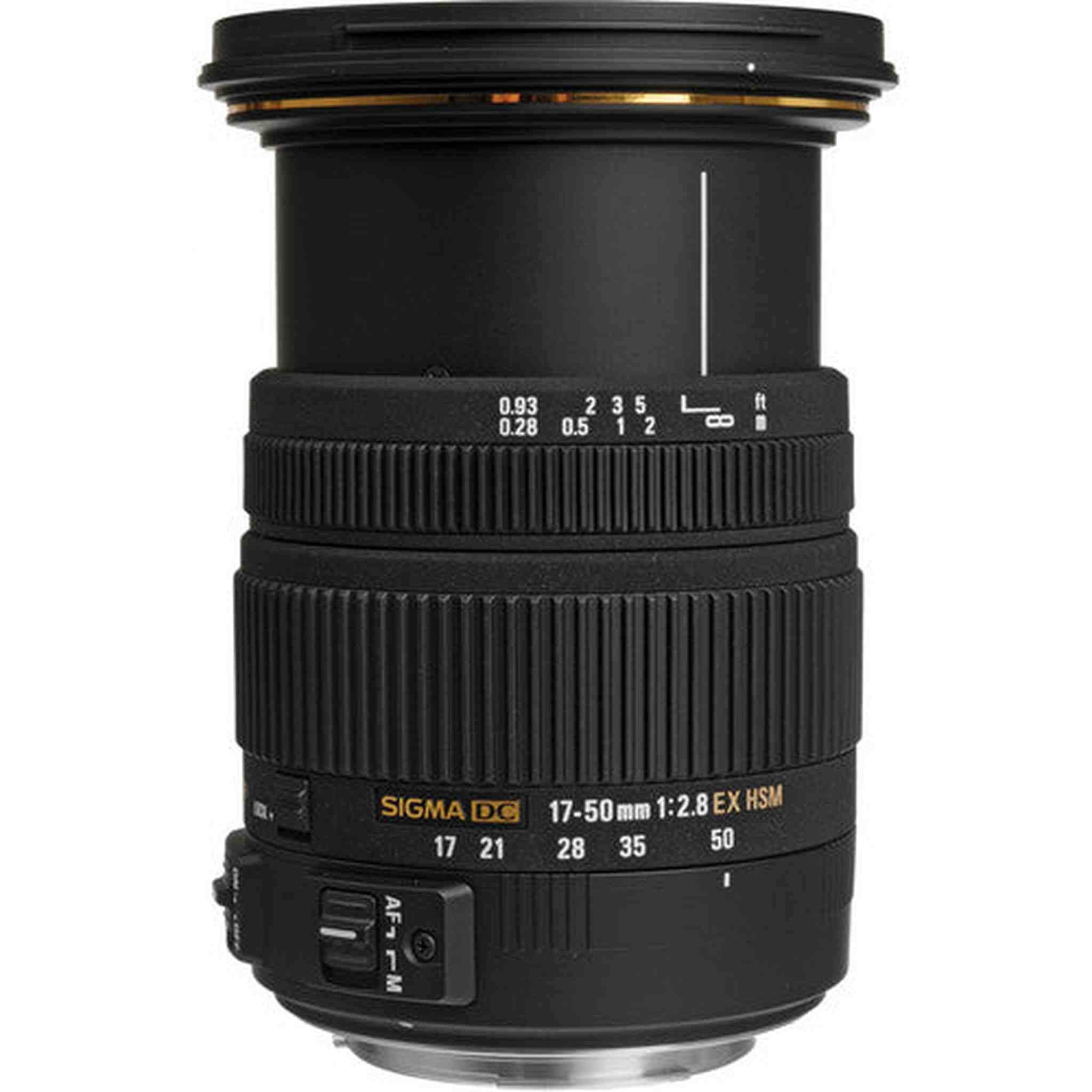 Sigma 17-50mm f/2.8 EX DC OS HSM Lens for Canon EF + Accessories Sigma