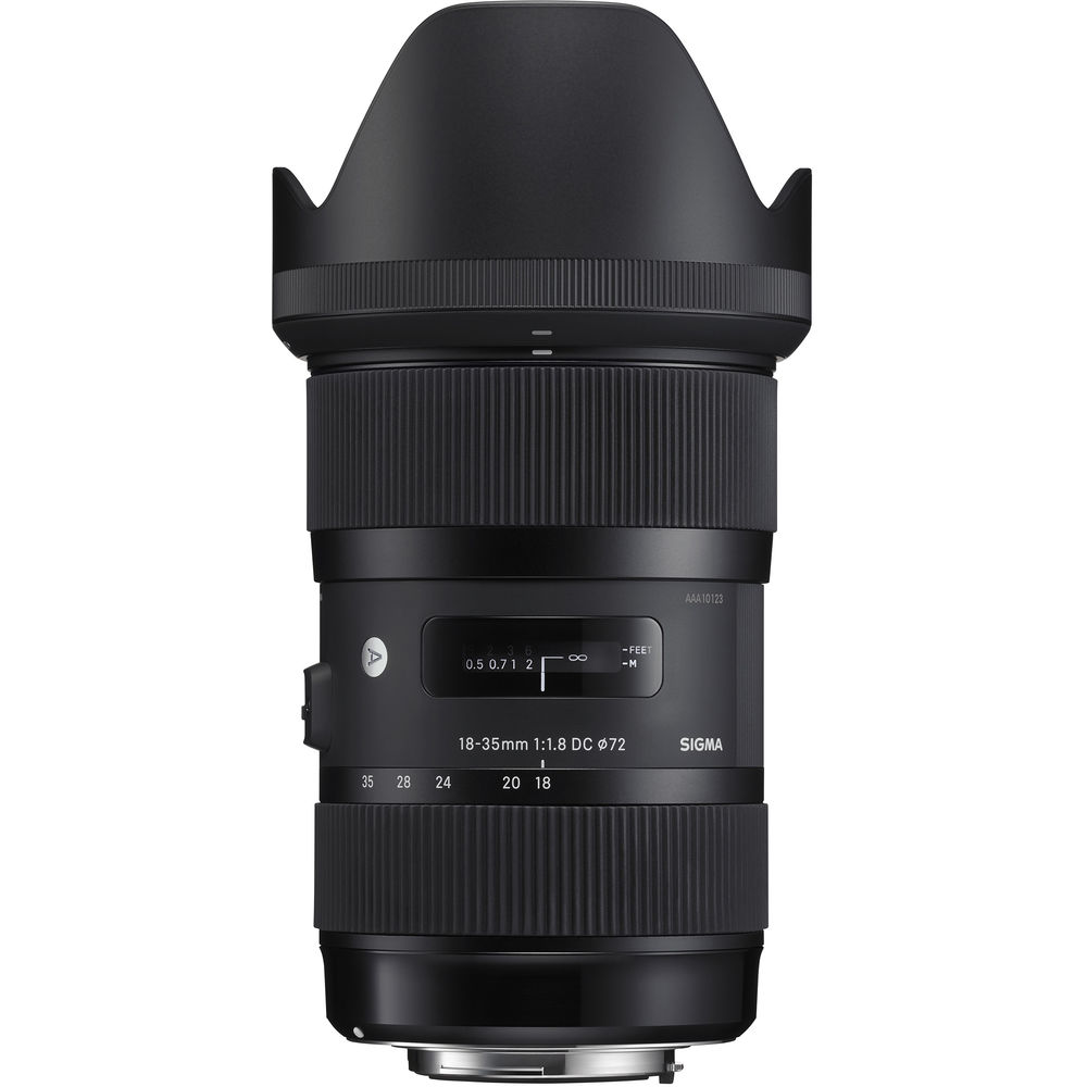 Sigma 18-35mm f/1.8 DC HSM Art Lens for Nikon F (Extreme Bundle) W/Accessories