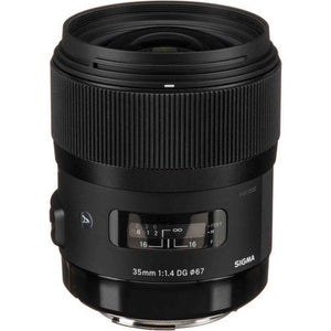 Sigma 35mm f/1.4 DG HSM Art Lens for Canon EF Deluxe Bundle With Accessories International Model