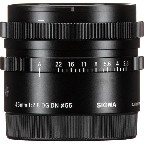 Sigma 45mm f/2.8 DG DN Contemporary Lens for Sony E + Accessories