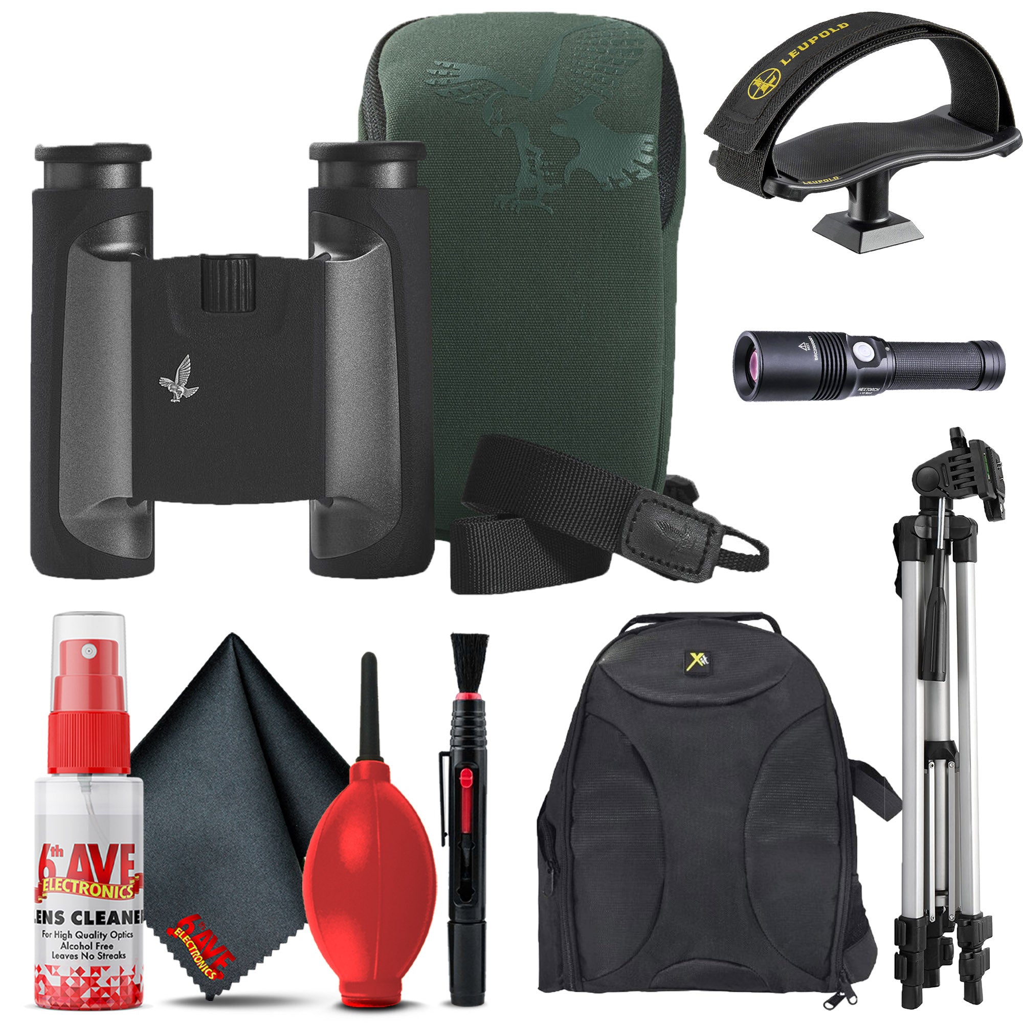 Swarovski 10x25 CL Binoculars (Anthracite, Wild Nature Kit) + Accessories