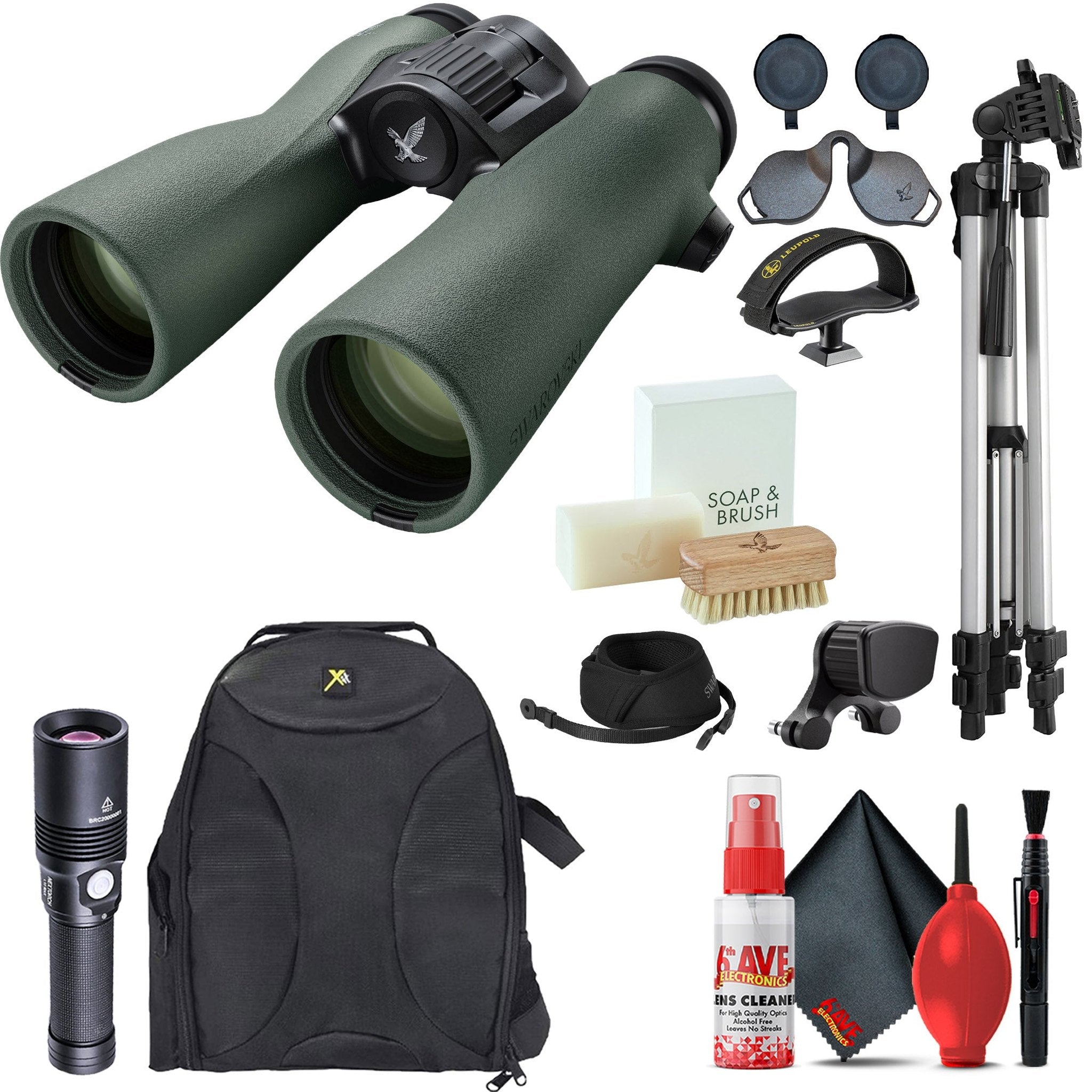 Swarovski 8x42 NL Pure Binoculars with Advanced Accessory Kit Swarovski