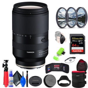 Tamron 18-300mm f/3.5-6.3 Di III-A Lens for Sony E + Accessories INT Model Tamron