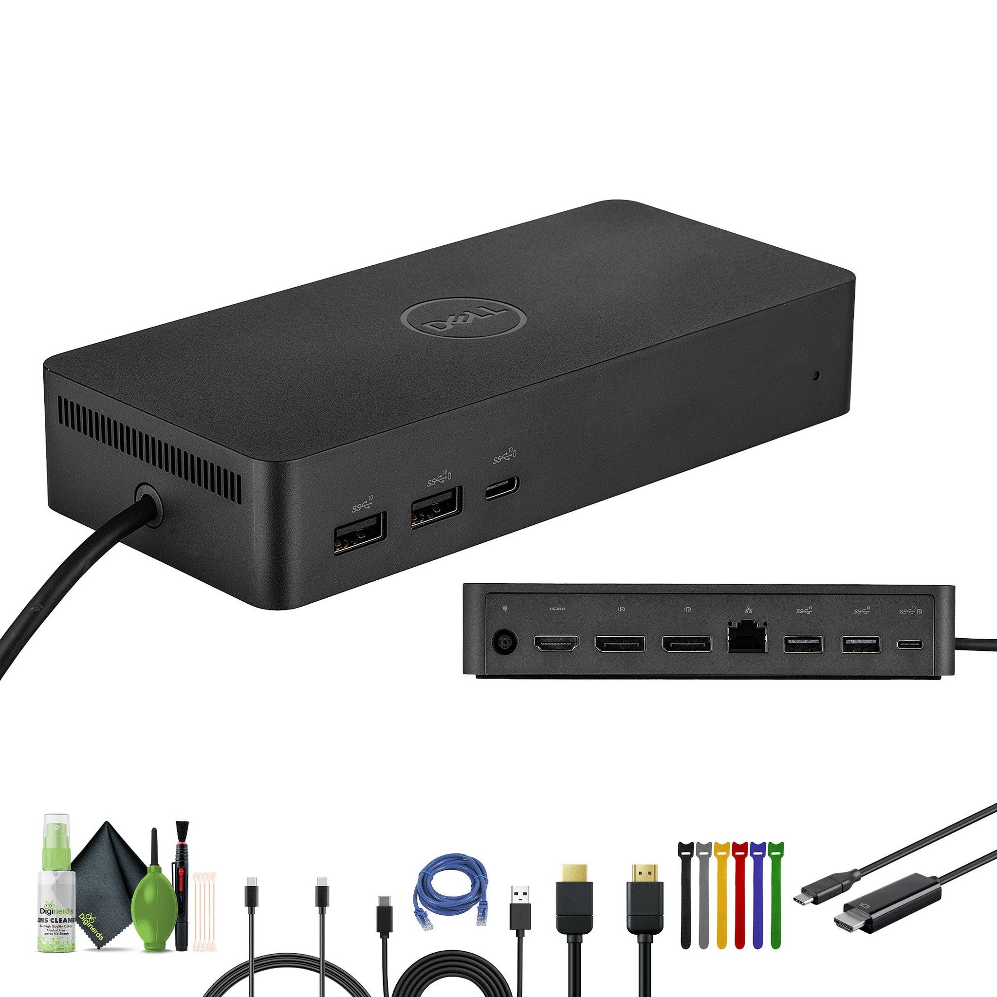 Dell SD25 Pro Smart Dock -USB-C Docking Station Bundle with Accessories
