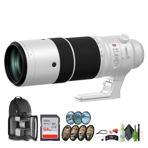 FUJIFILM XF 150-600mm f/5.6-8 R LM OIS WR Lens, 64GB PRO UHS-I SDXC Memory Card