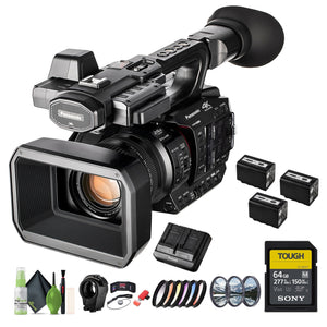 Panasonic AG-X20ED / HC-X20 4K Professional Camcorder 20x Zoom UHD 60p + 64GB Memory Card