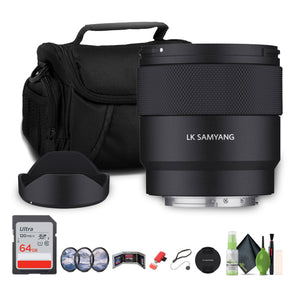 Samyang AF 16mm f/2.8 P FE Lens Sony E , 64GB ExtremePRO UHS-I SDXC Memory Card