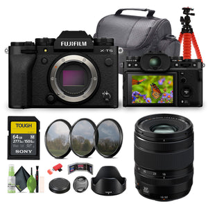 FUJIFILM XF 16-50mm f/2.8-4.8 R LM WR Lens + FUJIFILM X-T5 Mirrorless Camera