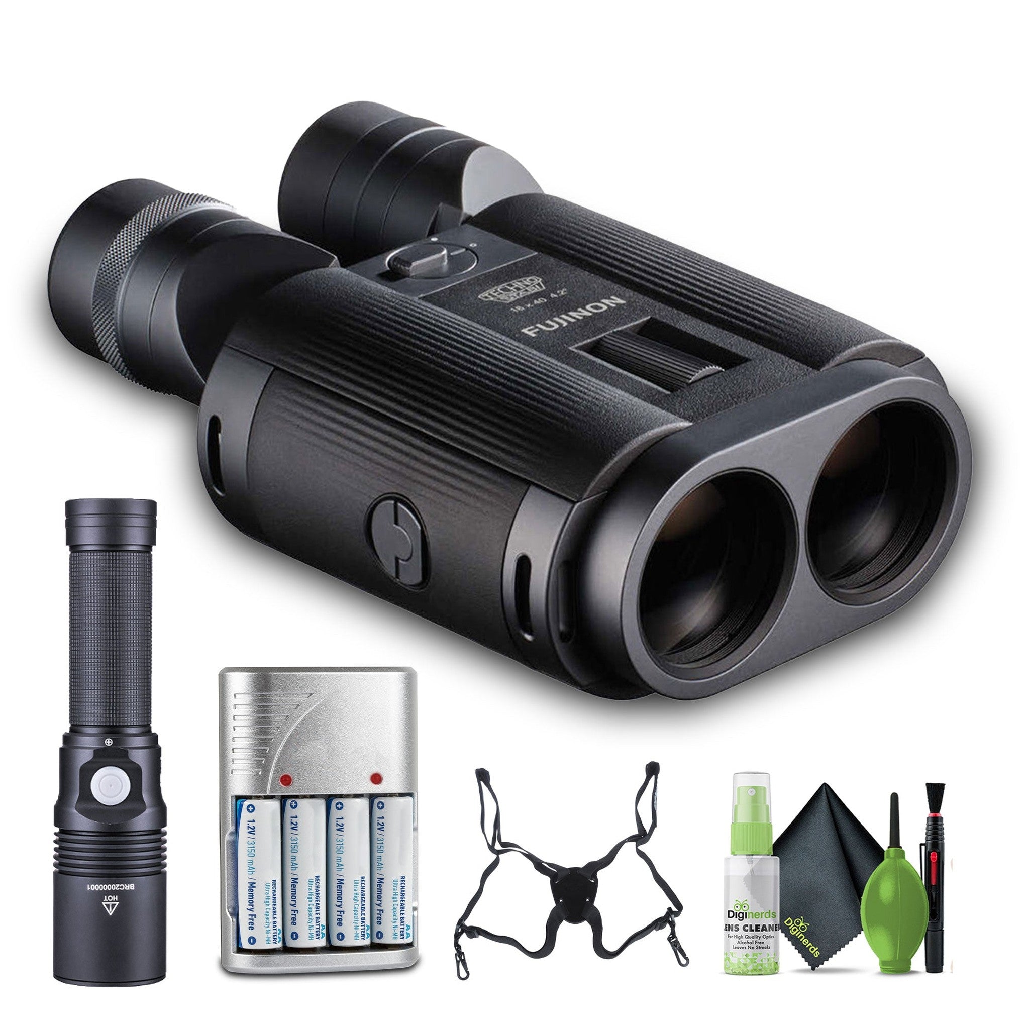 Fujifilm FUJINON Techno-STABI TS-L1640 16x40 Stabilized Binoculars with Harness + More Fujifilm