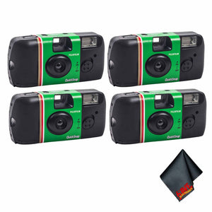 2xFUJIFILM QuickSnap Flash 400 Disposable Camera 27 Exposures, 2-Pack , Bundle