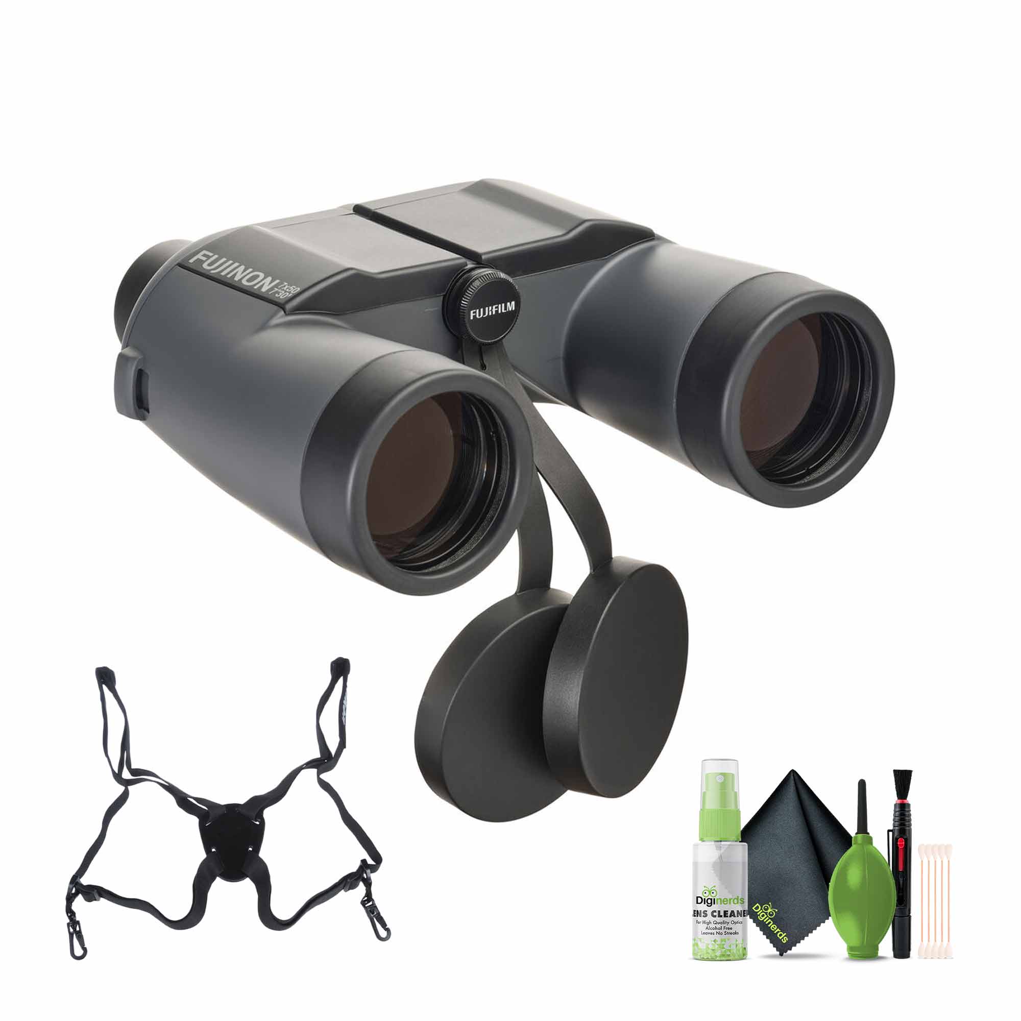 Fujinon 7x50 WP-XL Mariner Binoculars, Cleaning Kit, Bundle
