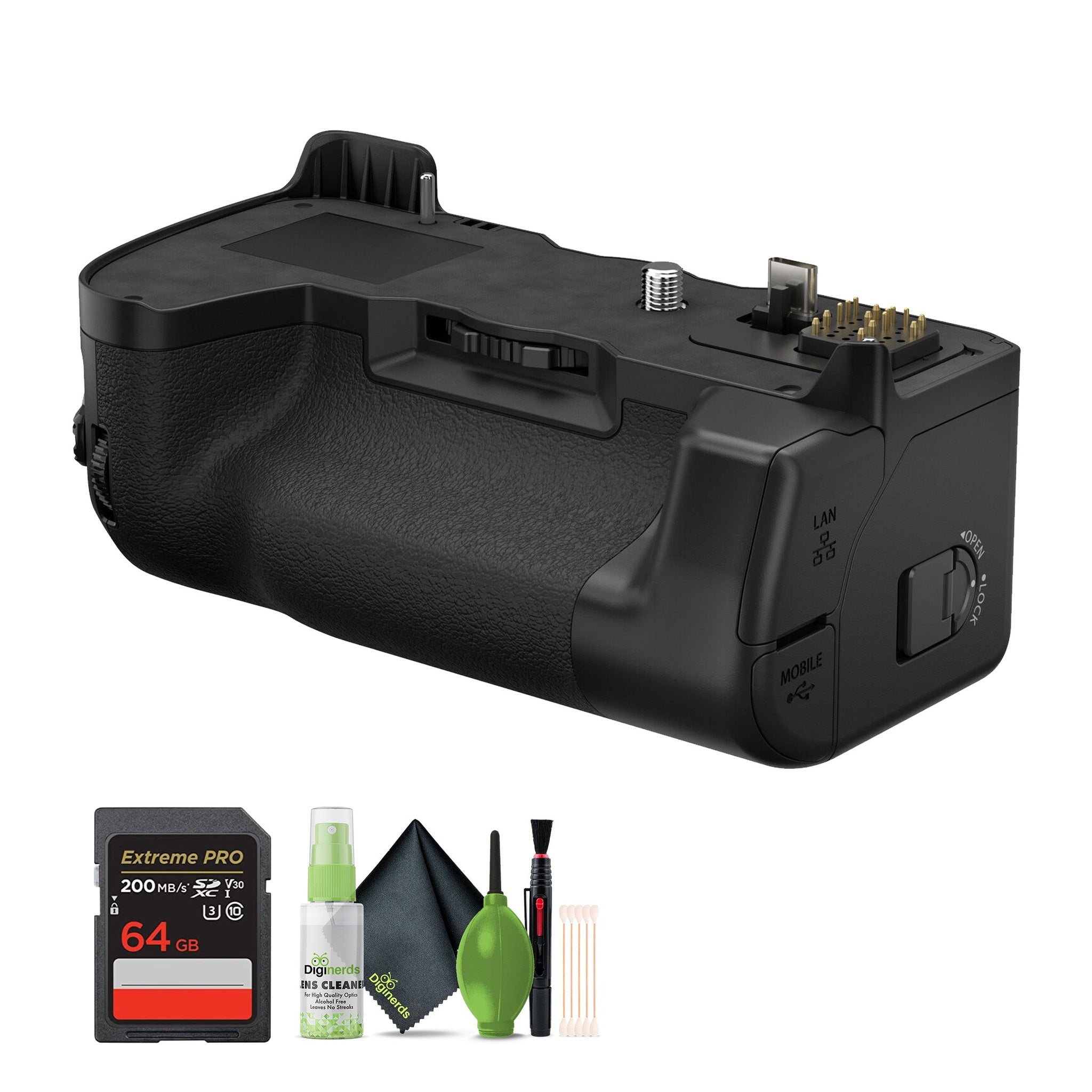 FUJIFILM FT-XH File Transmitter Grip, 64GB SDHC/SDXC UHS-I Card Memory Card Fujifilm