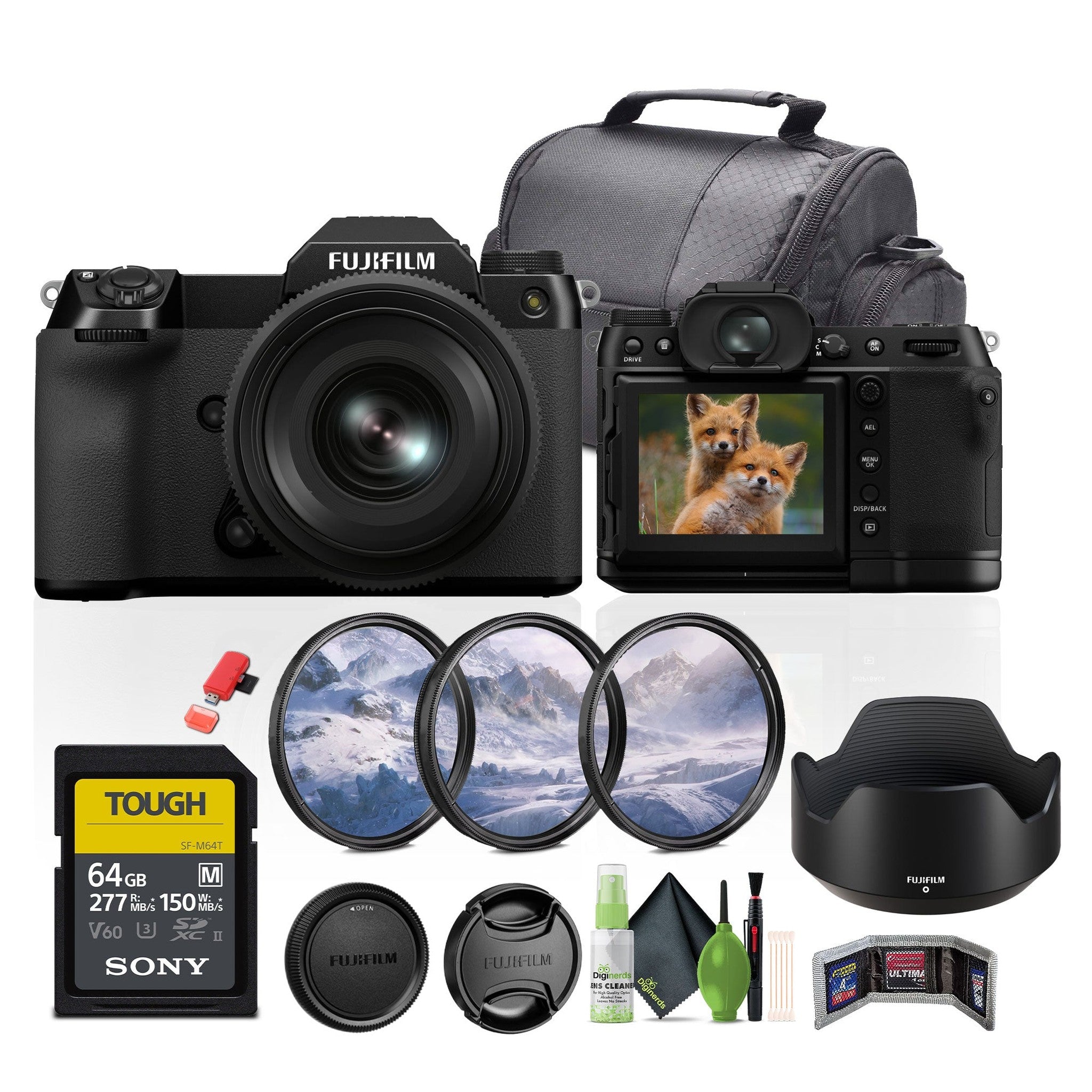 Fujifilm GFX50S II GF35-70mm Kit Black