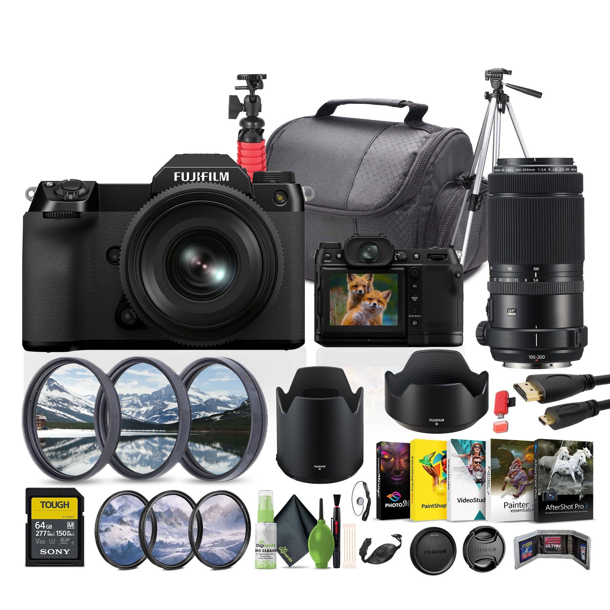 Fujifilm GFX50S II GF35-70mm Kit Black