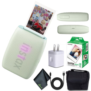 FUJIFILM INSTAX MINI LINK 3 Smartphone Printer Sage Green + 20 Instant Film Fujifilm